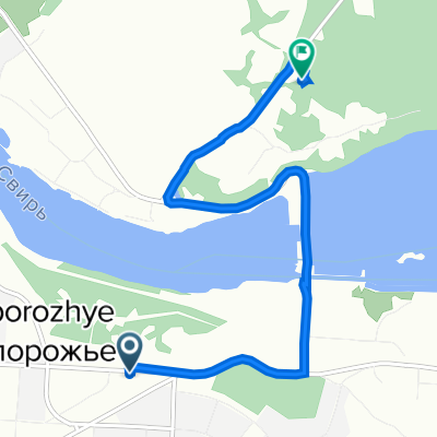 Prospekt Kirova 3, Podporozhye to 41K-149, Khevron'ino