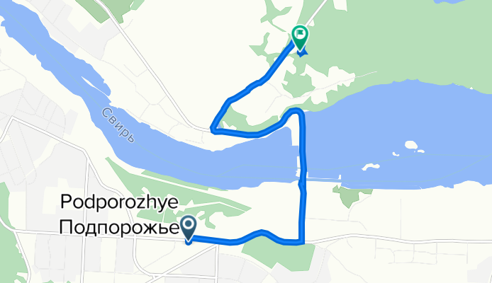 Prospekt Kirova 3, Podporozhye to 41K-149, Khevron'ino