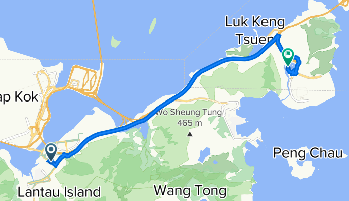 東涌消防局 to 迪欣路