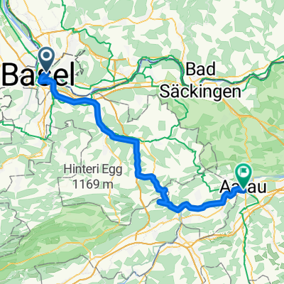 Basel - Liestal - Aarau (verirrt)