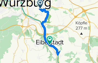Route in der Bikemap App öffnen