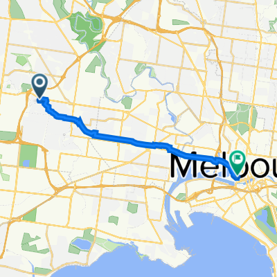 33 Sunhill Cr, Ardeer to Fishplate La, Docklands