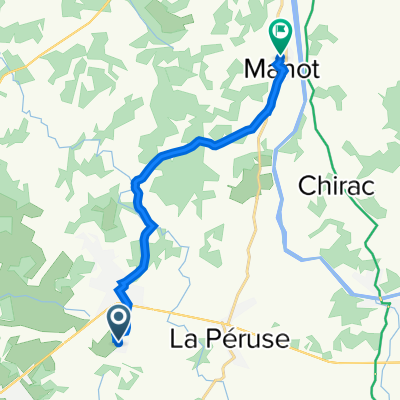 7 Rue des Pétales, Roumazières-Loubert à 10–12 Rue du Pigord, Manot
