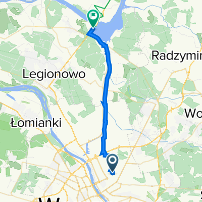 Złotopolska 13, Targówek do Warszawska 31, Zegrze Południowe