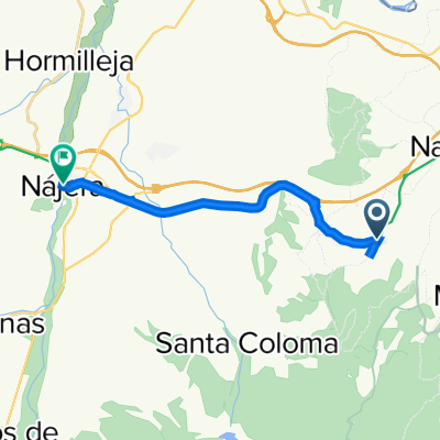 Carretera de Ventosa, Sotés to Calle Mayor, 62, Nájera