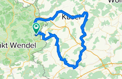Route in der Bikemap App öffnen
