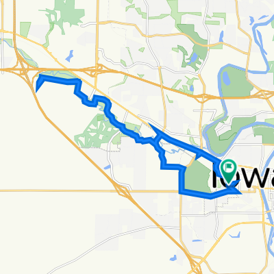 932–936 Evashevski Dr, Iowa City to 932–936 Evashevski Dr, Iowa City