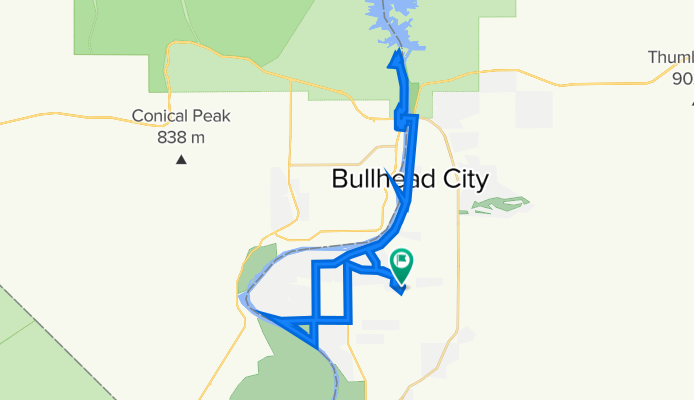 Jacaria Dr, Bullhead City to Jacaria Dr, Bullhead City