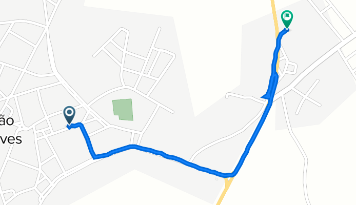 De Rua Lindolfo Alves 334 a BR-135 635