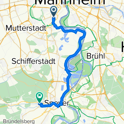 Mundenheim-Blaue Adria-Speyer