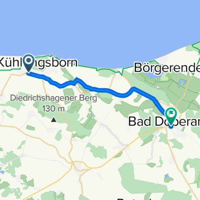 Grüner Weg 14A, Kühlungsborn nach Wiesenweg 2, Bad Doberan