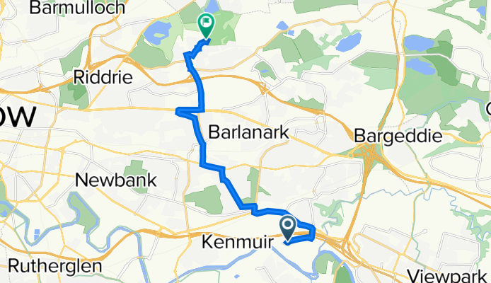 20 Daldowie, Glasgow to 24 Riggside Road, Glasgow