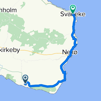 Bonamarken, Aakirkeby nach Madvigsgade, Svaneke