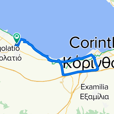 Πολυτεχνείου 240, Κάτω Άσσος to Φιλίας, Κορινθία