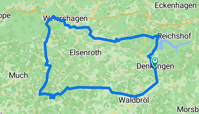 Denklingen-Much-Drabenderhöhe-Bielstein-Sinspert-Denklingen