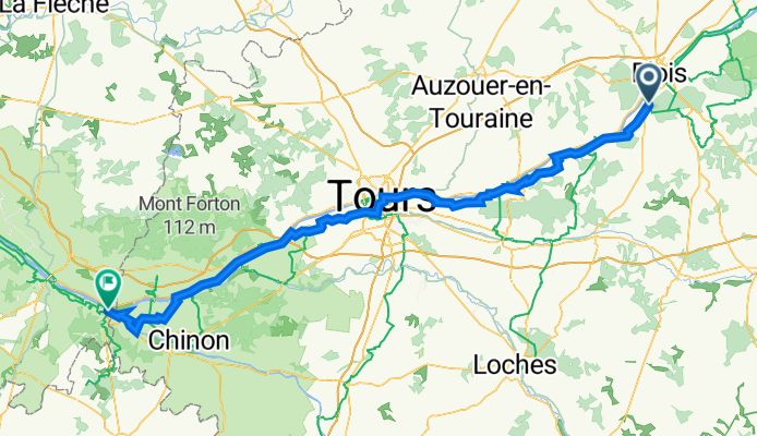 Jour 5 Chailles Ă Montsoreau