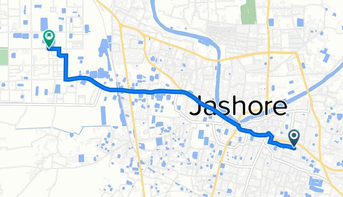Naldanga Road 98, Jessore to 55HJ+225, Jashore