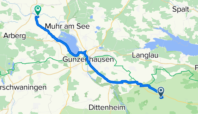 In der Pell 23, Ellingen nach Dorfstraße 11, Ornbau