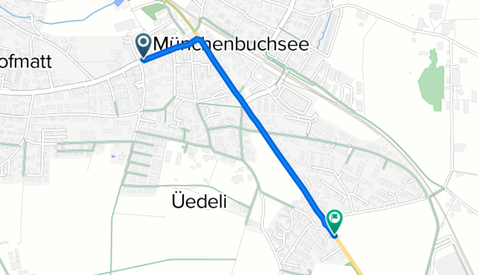 Oberdorfstrasse 10, Münchenbuchsee nach Bernstrasse 58, Münchenbuchsee