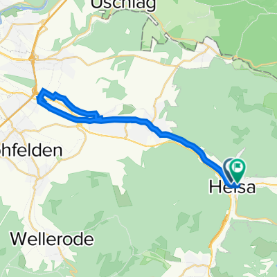 Bergenhöferweg 8, Helsa nach Alter Weg 39, Helsa