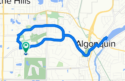 Route in der Bikemap App öffnen
