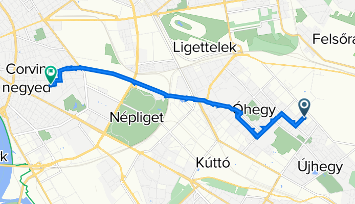 Lavotta utca 55, Budapest - Jázmin utca 3493, Budapest