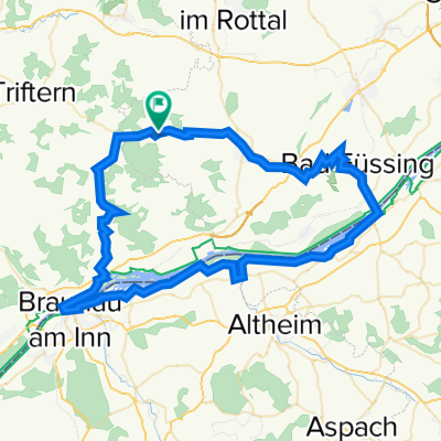 Kößlarn - Obernberg - Braunau und retour