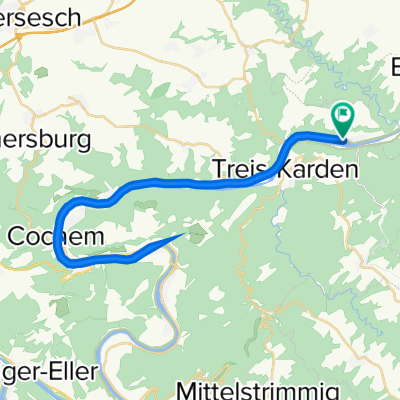 Moselstraße 1, Müden (Mosel) nach Moselstraße 1, Müden (Mosel)