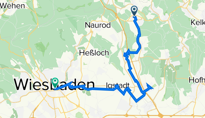 Lessingstraße 9, Eppstein nach Luisenstraße 20, Wiesbaden