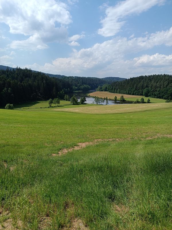 chamerau nach Kötzting zum Höllsteinsee und zurück nach Chamerau