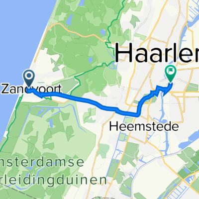 Kerkplein 4a, Zandvoort nach Schalkwijkerstraat 30, Haarlem