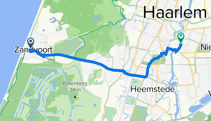 Kerkplein 4a, Zandvoort nach Schalkwijkerstraat 30, Haarlem