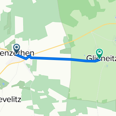 Dorfstraße 8–10, Stoetze nach Glieneitz 6, Zernien