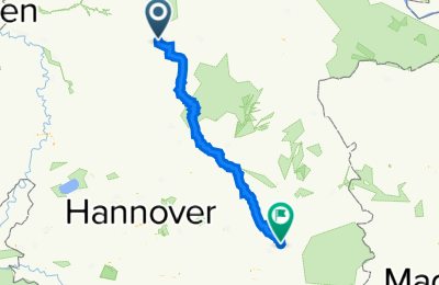 Route in der Bikemap App öffnen