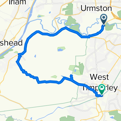 Carrington Spur, Trafford to 8 Lampton Close, Altrincham
