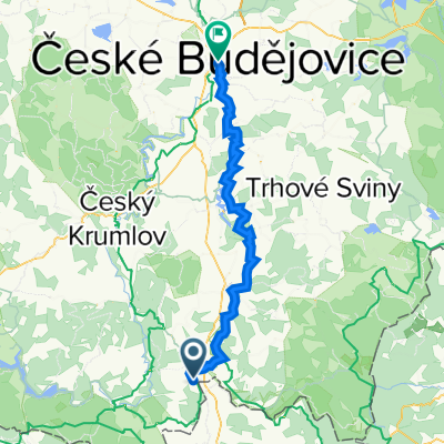 Wullowitz nach Budweis