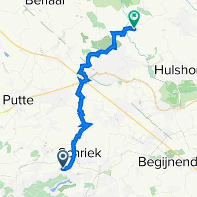 Schrieksebaan 169, Keerbergen naar Krombeekweg 20, Heist-op-den-Berg