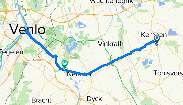 Recovered Route