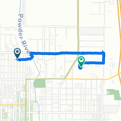 C Street 2805, Baker City to Campbell Street 1120, Baker City