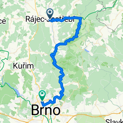 Rajec-Jestřebí, Sloup, Adamov, Brno