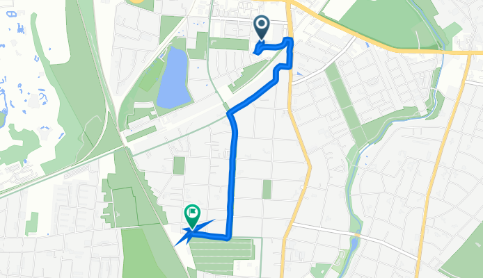 Weißenhöher Straße 98, Berlin nach Alfelder Straße 51A, Berlin