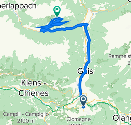 Reischach nach Weizgruber Alm