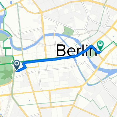 Cora-Berliner-Straße 1, Berlin nach Rathausstraße 15, Berlin