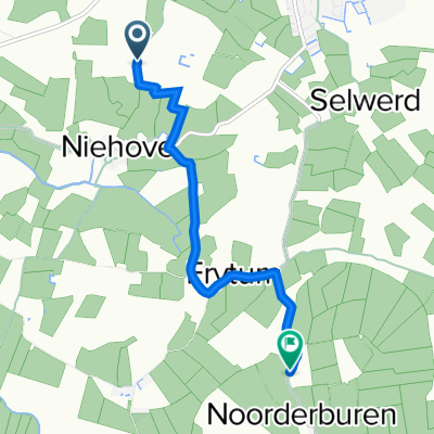 Oldehove naar Noorderweg, Noordhorn