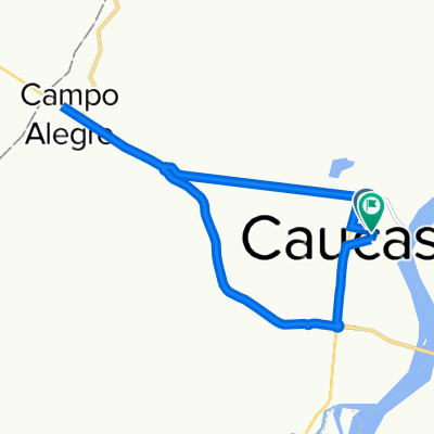 De Calle 22 10-1–10-99, Caucasia a Carrera 9a 20-104, Caucasia