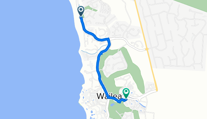 21 Waikai St, Kihei to 102–148 Wailea Ike Dr, Kihei