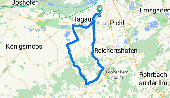 Unterbrunnenreuth-Hohenried-Unterbrunnenreuth
