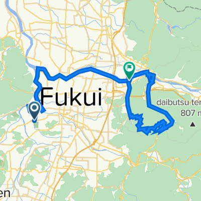 ３５−２１, 福井市 to ３２−１０−１, 永平寺町