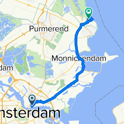 Motorkade 15, Amsterdam nach Edam, Edam