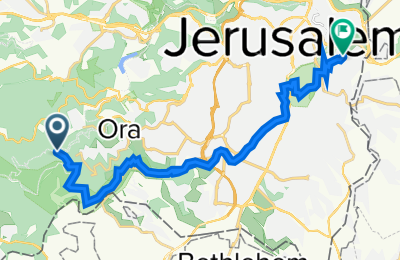 Route in der Bikemap App öffnen